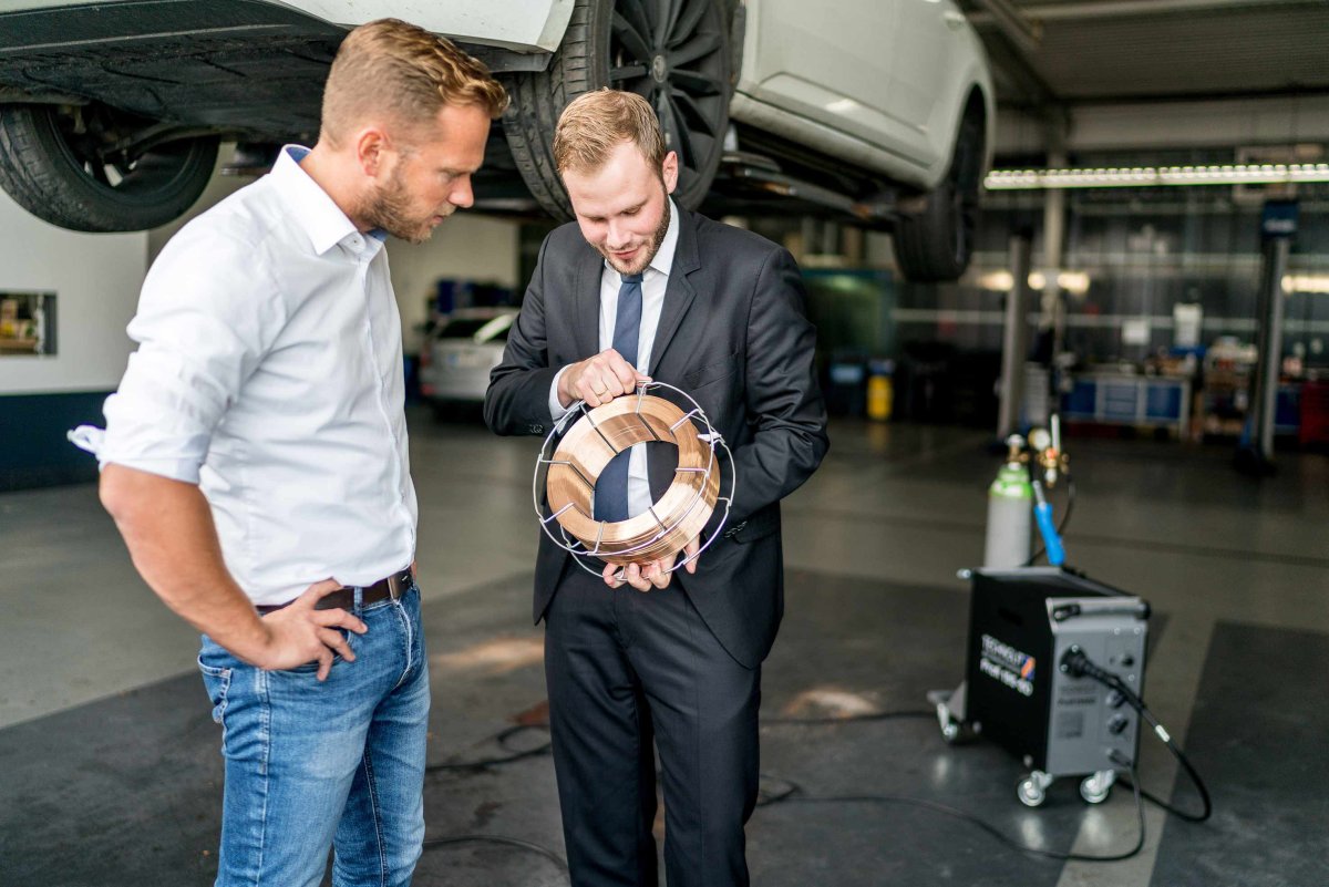 Unsere Werte - Arbeit im Außendienst